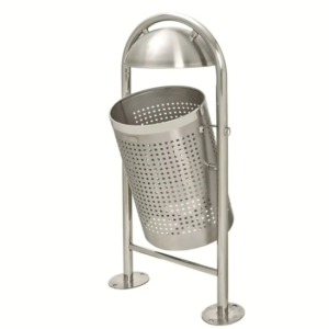 outdoor stainless steel dustbin